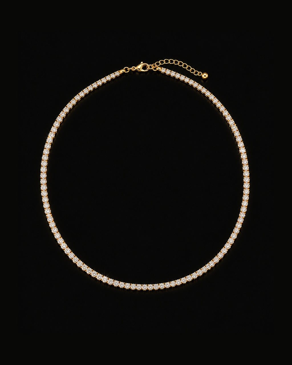 Colar Cravejado Riviera